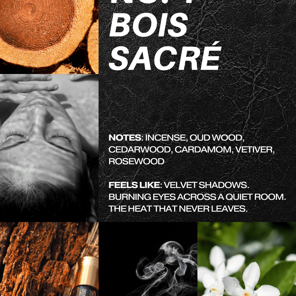 No. 1 - Bois Sacré Travel Perfume - Les Deux Fragrances