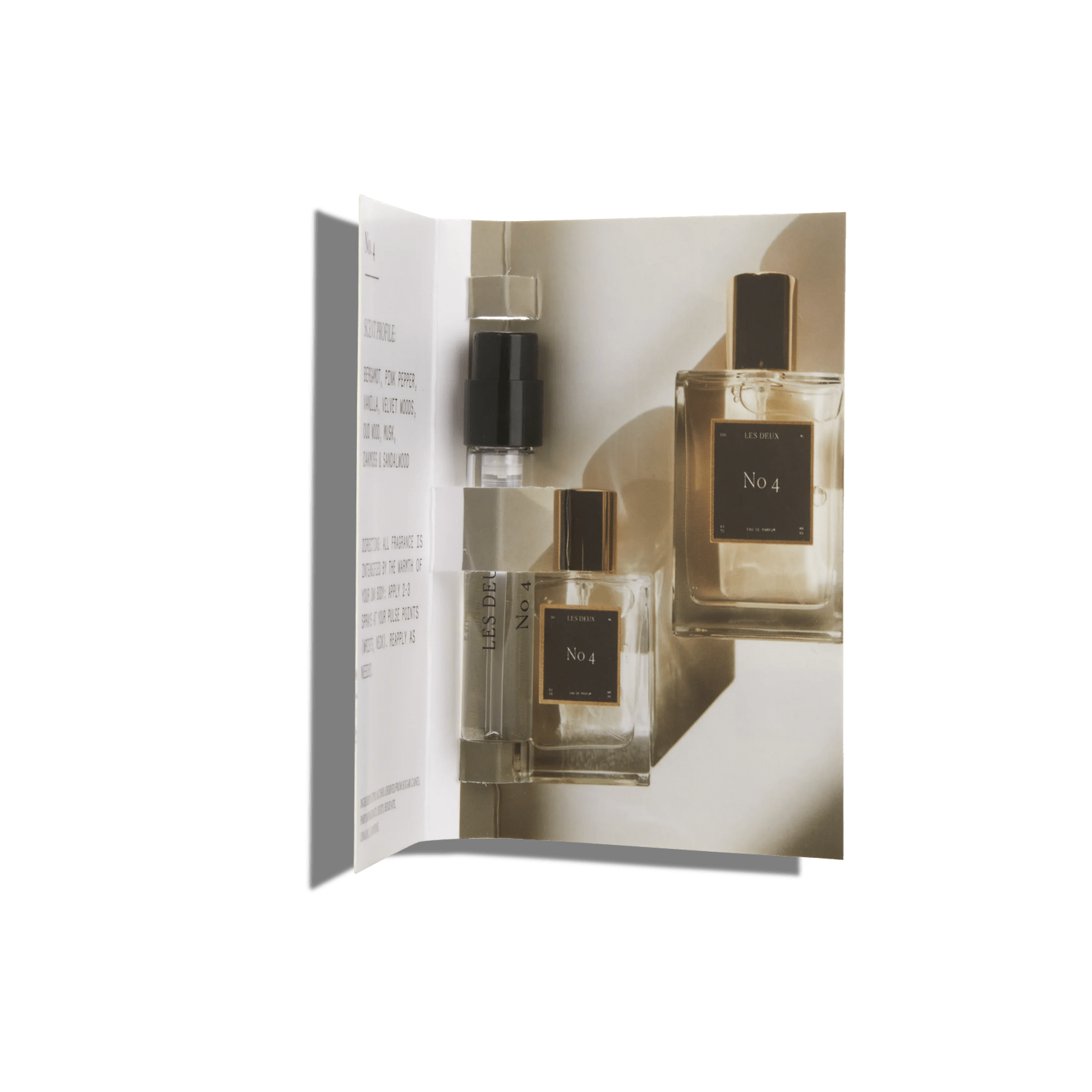 No. 4 - Bergamot, Sandalwood, Vanilla & Pink Pepper - Les Deux Fragrances