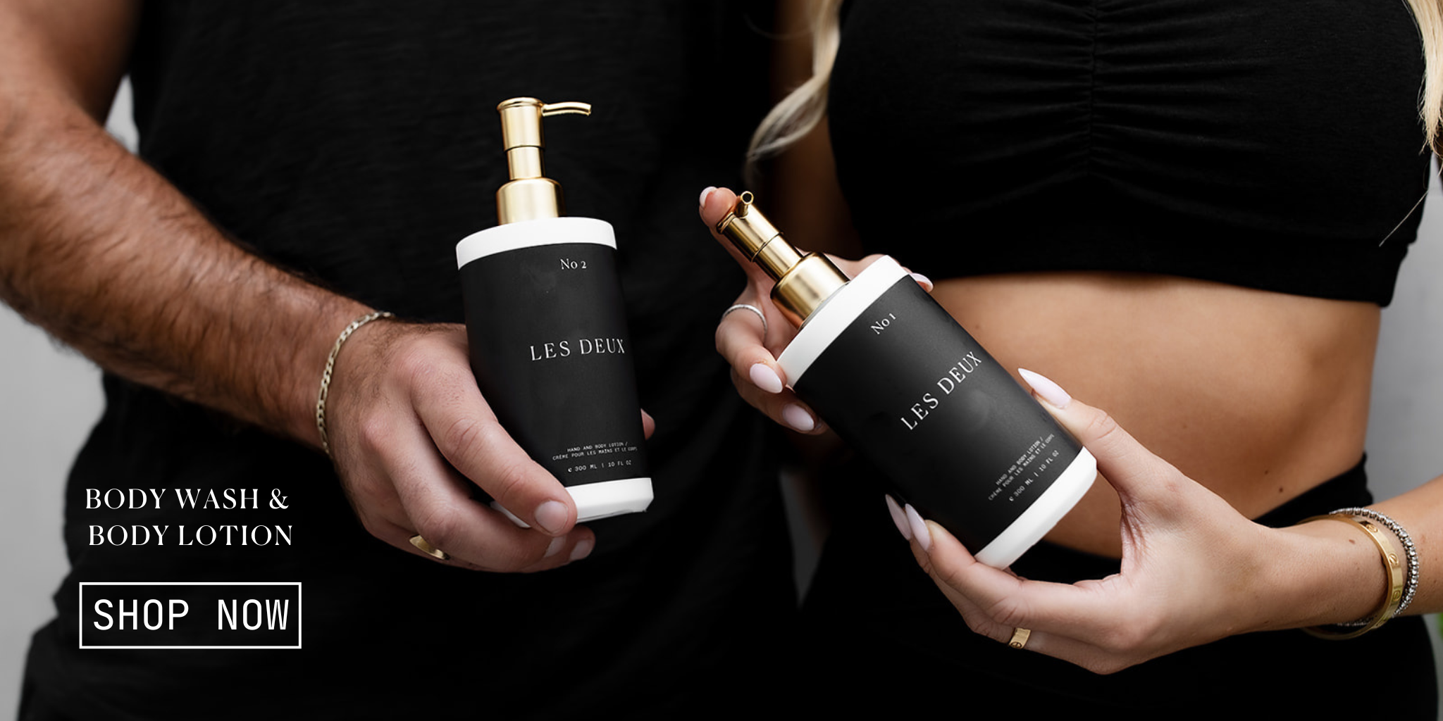 body wash - les deux fragrances
