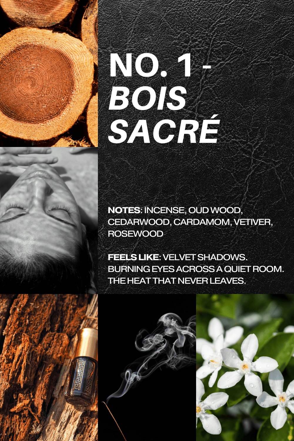 No. 1 - Bois Sacré Travel Perfume - Les Deux Fragrances